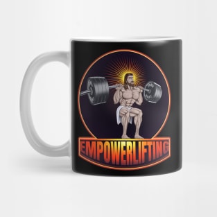 Empowerlifting Jesus Mug